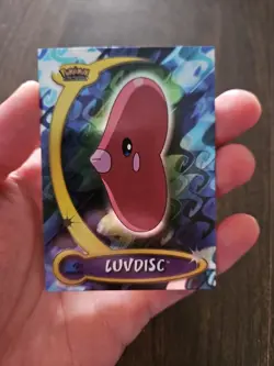 Pokemon Topps Luvdisc #41 Advanced Challenge Card FOIL - Image 1