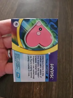 Pokemon Topps Luvdisc #41 Advanced Challenge Card FOIL - Image 2