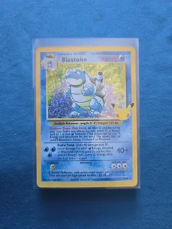 Pokemon Blastoise 2/102 Celebrations Classic Collection 25th Anniversary Holo - Image 1
