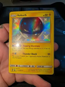 Shiny Voltorb SV13/SV94 - Hidden Fates Shiny Vault - Holo Rare Pokemon Card NM - Image 3