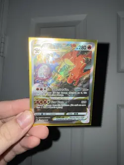 Pokemon TCG Charizard VSTAR SWSH262 Holo Black Star Promo Alternative Art - Image 1