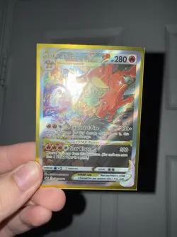 Pokemon TCG Charizard VSTAR SWSH262 Holo Black Star Promo Alternative Art - Image 2