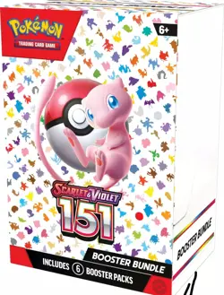Pokemon TCG 151 Scarlet and Violet Booster Bundle - 6 Packs (Factory Sealed) 820650853210 - Image 1