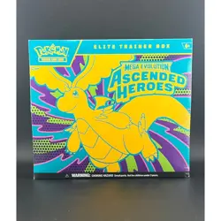 Pokemon TCG: Mega Evolution Ascended Heroes Elite Trainer Box FREE SHIPPING - Image 1