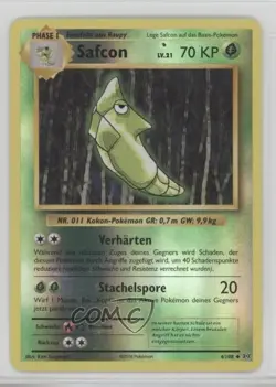 Metapod German Reverse Foil Pokemon XY Evolutions 20th Anniversary #4 - Image 1