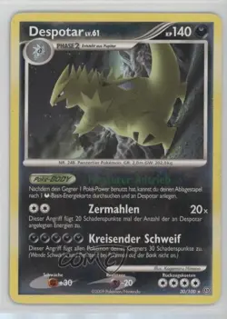 Tyranitar German Pokemon Diamond & Pearl Stormfront #30 2008 - Image 1