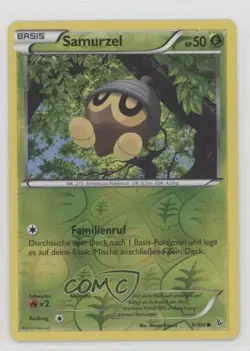 Seedot German Reverse Foil Pokemon XY Flashfire #5 - Image 1