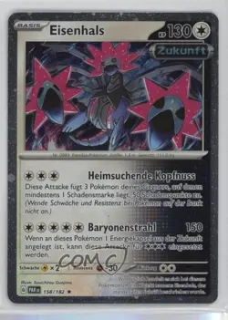 Iron Jugulis German Pokemon Scarlet & Violet Paradox Rift PAR #158 - Image 1