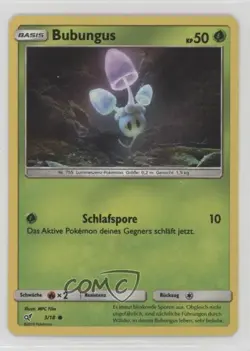 Morelull German Pokemon Sun & Moon Detective Pikachu #3 - Image 1