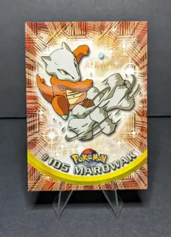 Marowak #105 Topps Blue Label TV Animation Edition Pokemon TCG 1999 - Image 1