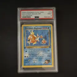Pokemon Giovanni's Magikarp Gym Challenge 1st Edition PSA 9 2000 #73/132 - Image 1