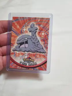 2000 Topps Pokemon #89 Muk TV Animation Series 2 Blue Logo non-holo - Image 1