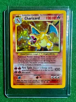 Pokemon TCG VINTAGE 1999 Base Set Unlimited Charizard, Charmeleon, & Charmander - Image 3