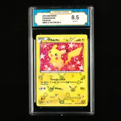 TQG 8.5 NM-MT+ 2013 Pokemon ENG Pikachu RC7/RC25 U - Image 1