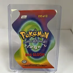 Topps Pokemon #44 Gloom Die Cut EV5 Of 12 - Image 2