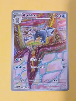Pokemon Scarlet & Violet Paldea Evolved Arctibax 209/193 Illustration Rare - Image 1