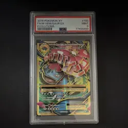 Pokemon M Venusaur EX Full Art Ultra Rare Holo Evolutions 100/108 PSA 9 2016 - Image 1