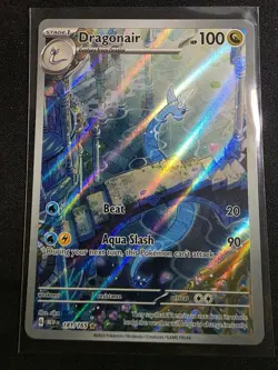 Dragonair 181/165 Illustration Rare - Pokemon 151 English - NM - Image 1