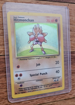 Pokemon TCG - Hitmonchan - 007/102 Base Set Holo - Excellent Condition - Image 2