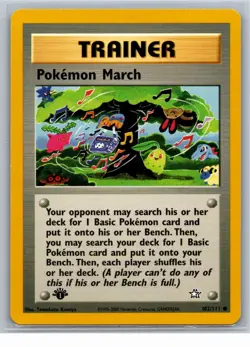 Pokemon March Common Neo Genesis 102/111 1st Edition - Image 1