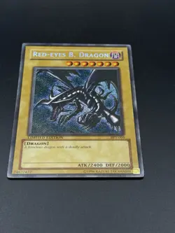 Holo Red-Eyes B. Dragon BPT-005 Limited Edition Yu-Gi-Oh Promo Card LP Vintage - Image 4