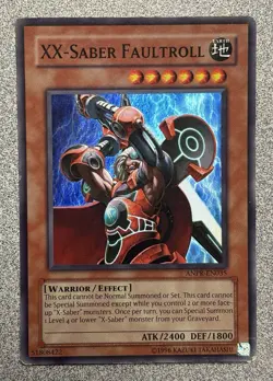XX-Saber Faultroll ANPR-EN035 Ancient Prophecy Super Rare Unlimited HP - Image 1