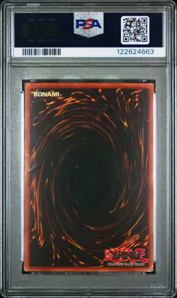 2002 YU-GI-OH! STARTER DECK: YUGI #006 DARK MAGICIAN PSA 3 - Image 2