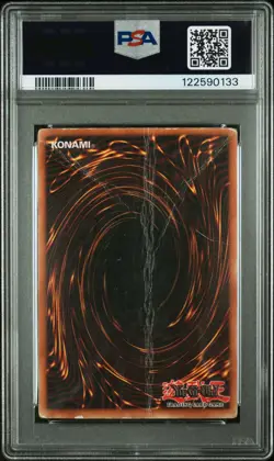 2002 YU-GI-OH! STARTER DECK: KAIBA #001 BLUE-EYES WHITE DRAGON PSA 1 - Image 2