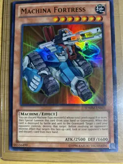 Yu-Gi-Oh! Machina Fortress SDMM-EN001 Effect Holo Konami 2500/1600 - Image 1