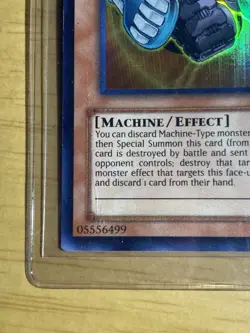 Yu-Gi-Oh! Machina Fortress SDMM-EN001 Effect Holo Konami 2500/1600 - Image 2