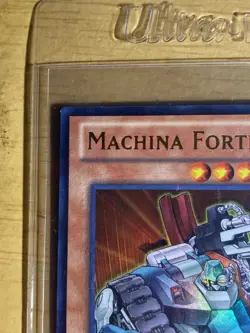Yu-Gi-Oh! Machina Fortress SDMM-EN001 Effect Holo Konami 2500/1600 - Image 5