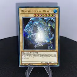 Yugioh Blauaugiger W. Drache LCKC-DE001 1. Auflage Ultra Rare Near Mint V4 - Image 2