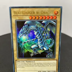 Yugioh Blauaugiger W. Drache LCKC-DE001 1. Auflage Ultra Rare Near Mint V4 - Image 3
