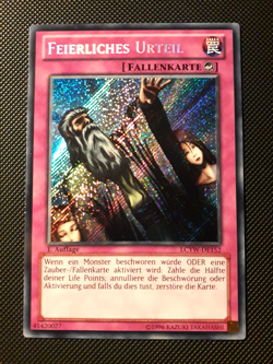Yu-Gi-Oh! Feierliches Urteil, LCYW-DE152, SCR, 1. Auflage, Deutsch, Near Mint- - Image 1