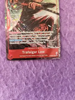 One Piece TCG The Best Trafalgar Law Alt Art Card PRB02-002 - Image 3