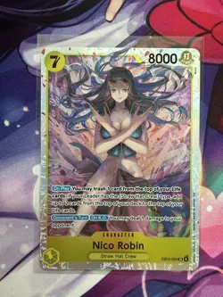 Nico Robin (055) EB03-055 Extra Booster: One Piece Heroines Edition Foil SR - Image 1