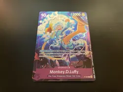 One Piece TCG Event Pack Vol. 8 Monkey.D.Luffy P-099 Promo NM - Image 2