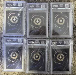 Lorcana D100 Collector Edition Promo Complete Set (All 6) PSA 10 - Image 2