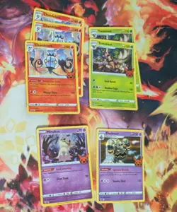 Pokemon TCG 2020 Trick or Trade Lot Of 39 Card - 7 Holo, 32 Non-Holo - Image 2