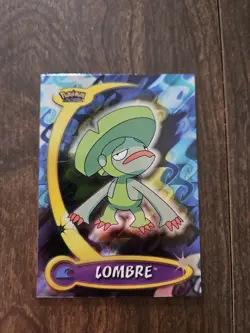 Pokemon Topps Lombre #38 Advanced Challenge Card FOIL - Image 1