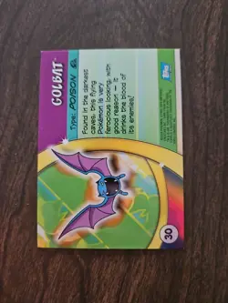 Pokemon Topps Golbat #30 Advanced Challenge Card FOIL - Image 2