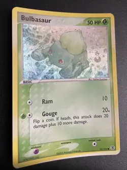 Bulbasaur | 55/112 | Fire Red Leaf Green | Reverse Holo | Pokemon Card | See Pic - Image 2