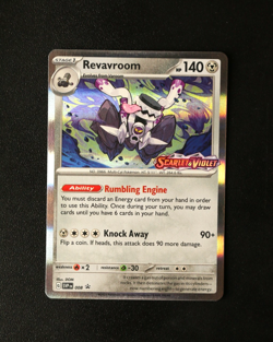 Pokemon Card - Revavroom SVP008 Scarlet & Violet Base - Black Star Promo - NM ⭐ - Image 1