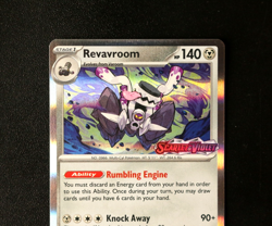 Pokemon Card - Revavroom SVP008 Scarlet & Violet Base - Black Star Promo - NM ⭐ - Image 2