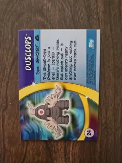Pokemon Topps Dusclops #24 Advanced Challenge Card FOIL - Image 2