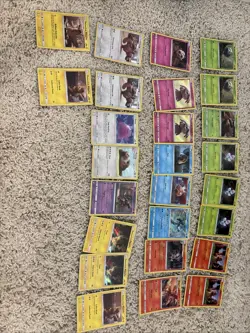 Pokemon 2019 movie cards almost full set except mewtwo - Image 1