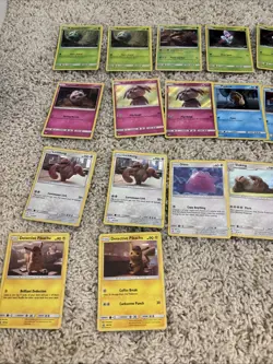 Pokemon 2019 movie cards almost full set except mewtwo - Image 2