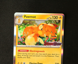 Pokemon Card TCG - Pawmot SVP006 Scarlet & Violet Base - Black Star Promo - NM ⭐ - Image 2