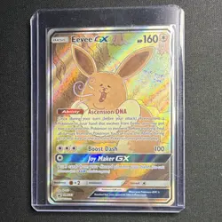 Pokemon Eevee GX SM233 SM Promo Full Art Holo Basic Card English 2019 - Image 1