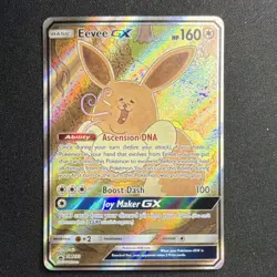 Pokemon Eevee GX SM233 SM Promo Full Art Holo Basic Card English 2019 - Image 3